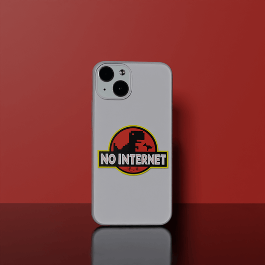 No Internet - Soft Transparent Silicon Case