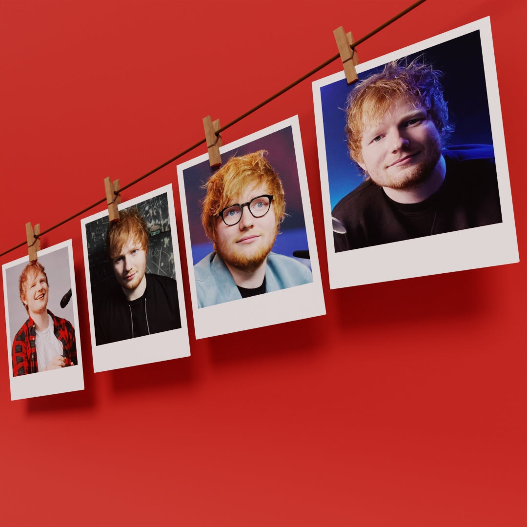 Ed Sheeran Polaroids Pack Of 12