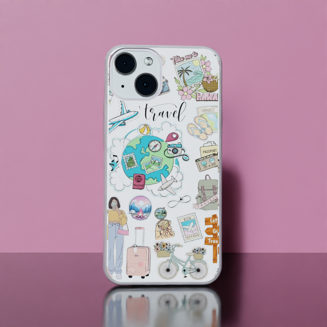 Wanderlust Vibes - Soft Transparent Silicon Case