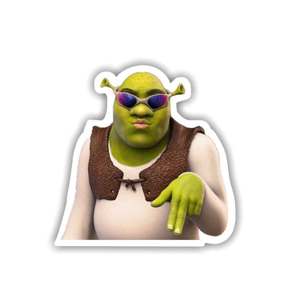 Shrek Style Sticker