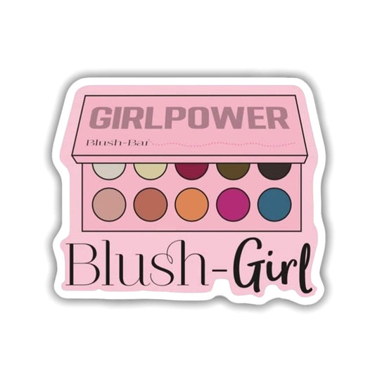 Blush Girl Sticker