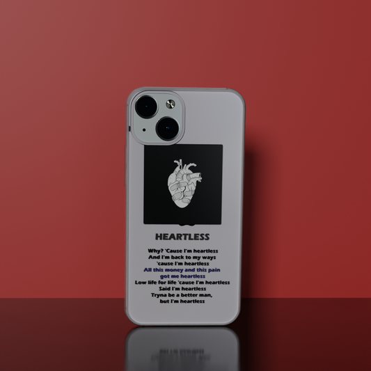 Heartless - Soft Transparent Silicon Case