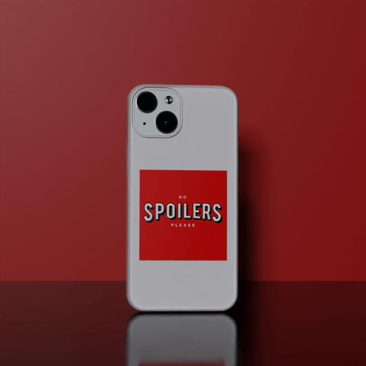 No Spoilers - Soft Transparent Silicon Case