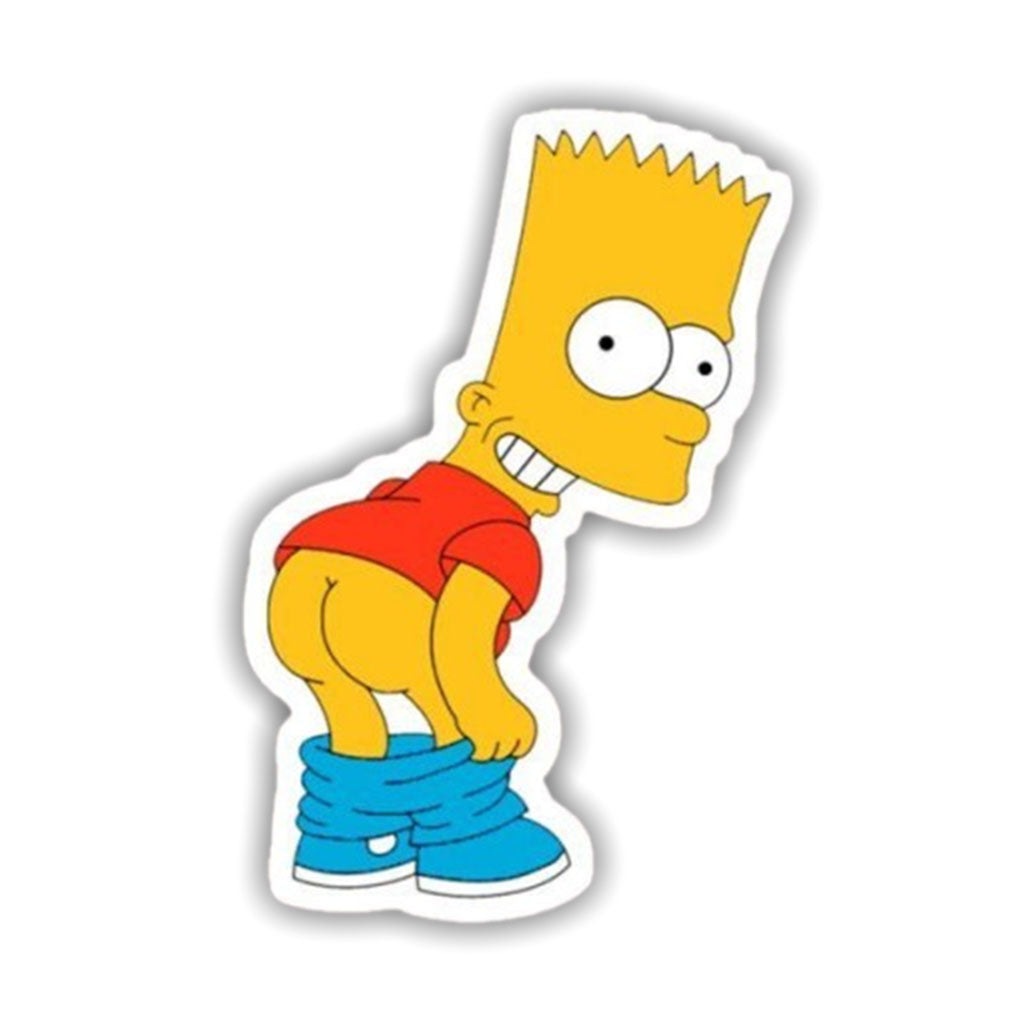 Simpson Funny Sticker