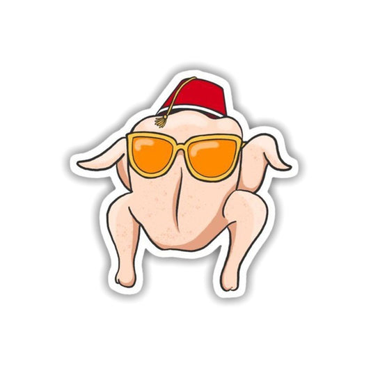 Dancing Chicken Sticker