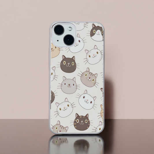 Sweet Whiskers - Soft Transparent Silicon Case