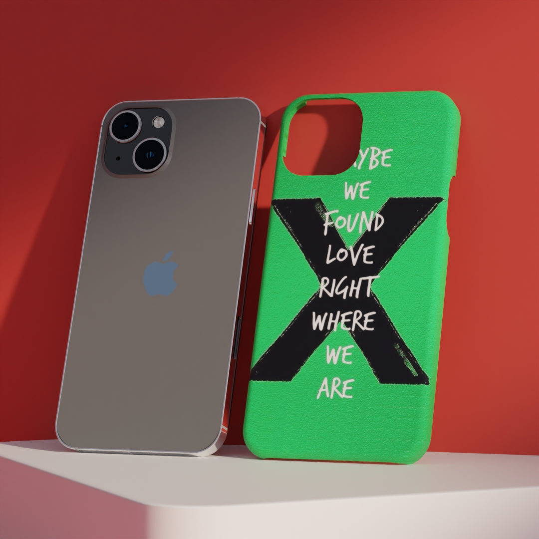 Found Love - Teddy Matte Finished Phone cases