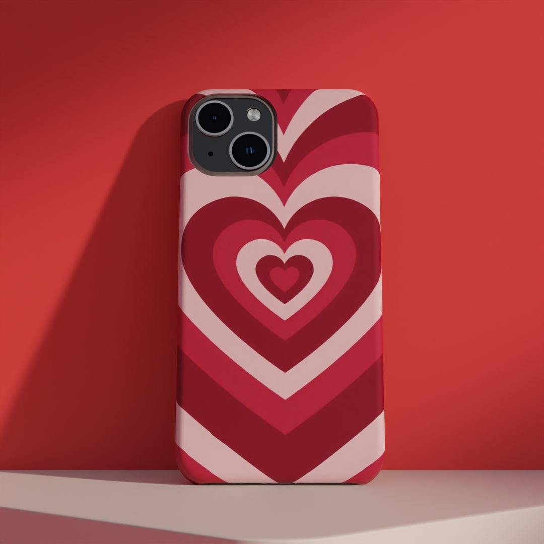 Hey Hearts - Matte Finished Phone case