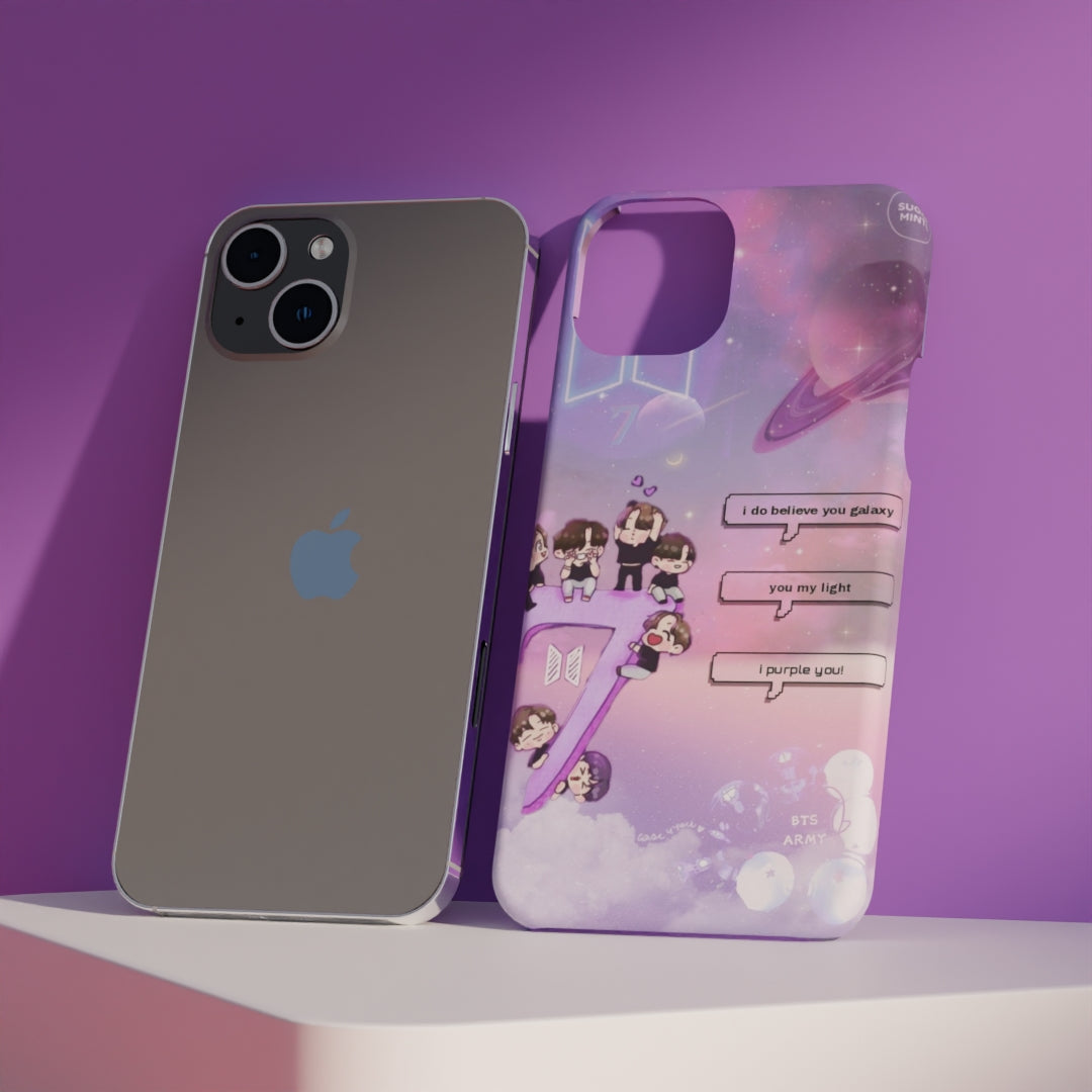 I Purple YOU - BTS Matte Finished Phone cases