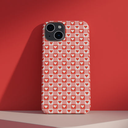 Puzzle Hearts - Matte Finished Phone case