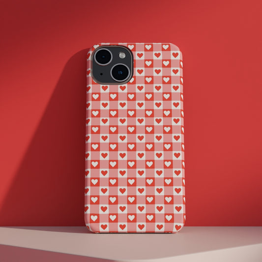 Puzzle Hearts - Matte Finished Phone case