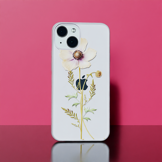 Anemone Charm  - Soft Transparent Silicon Case