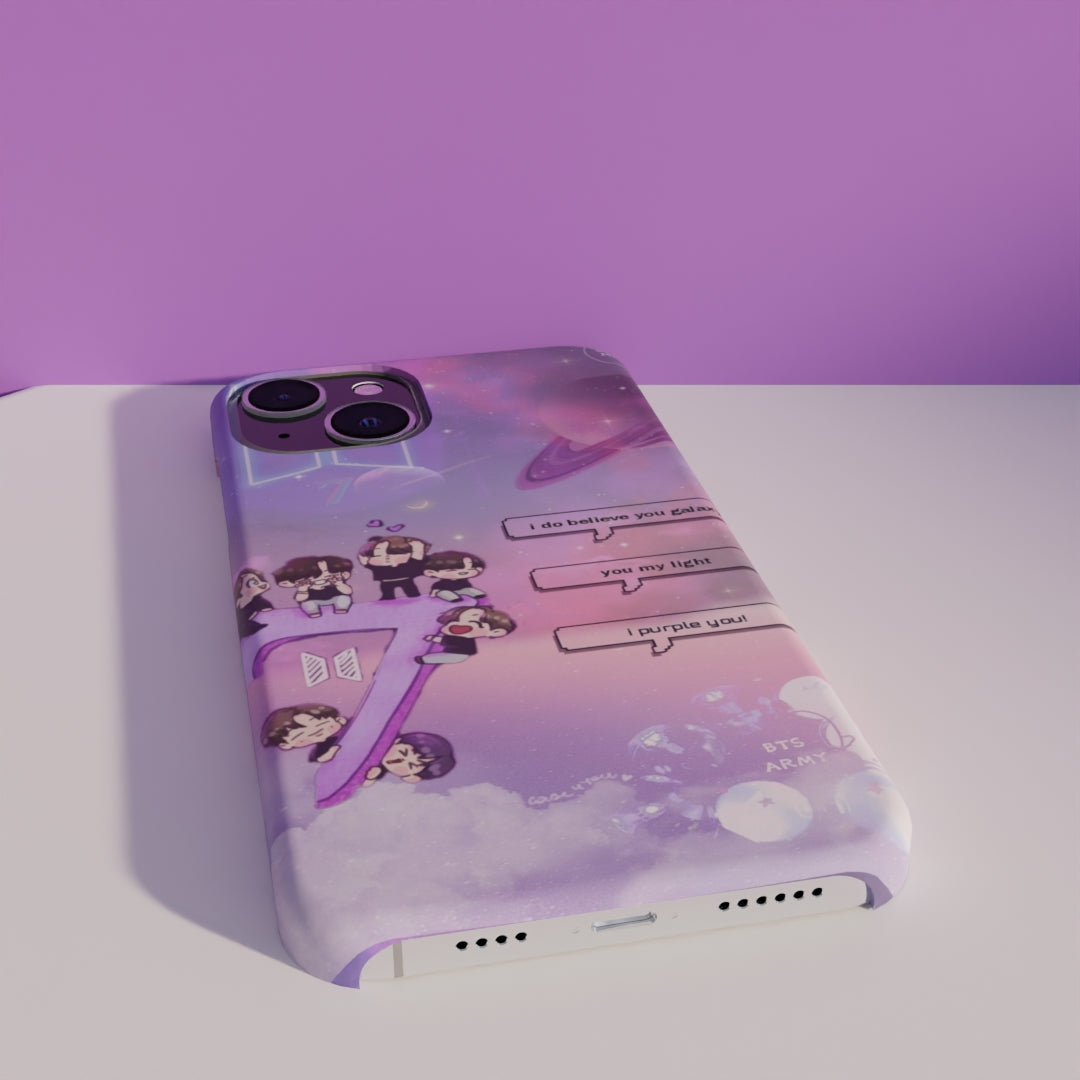 I Purple YOU - BTS Matte Finished Phone cases