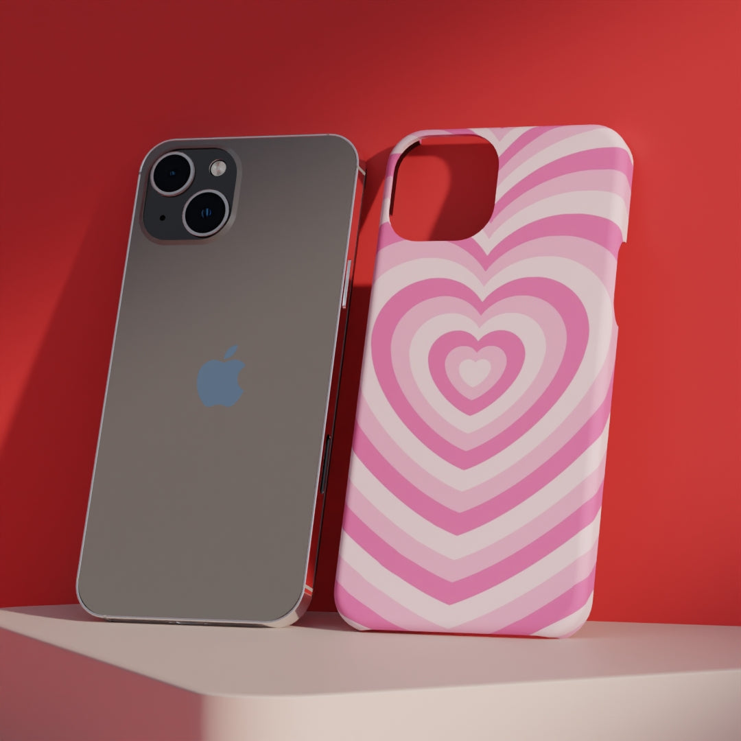 Big Pinked Heart - Matte Finished Phone case