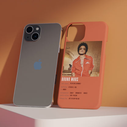 Special Edition - Bruno Mars Matte Finished Phone cases