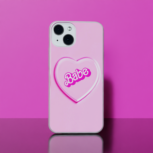 Babe - Soft Transparent Silicon Case