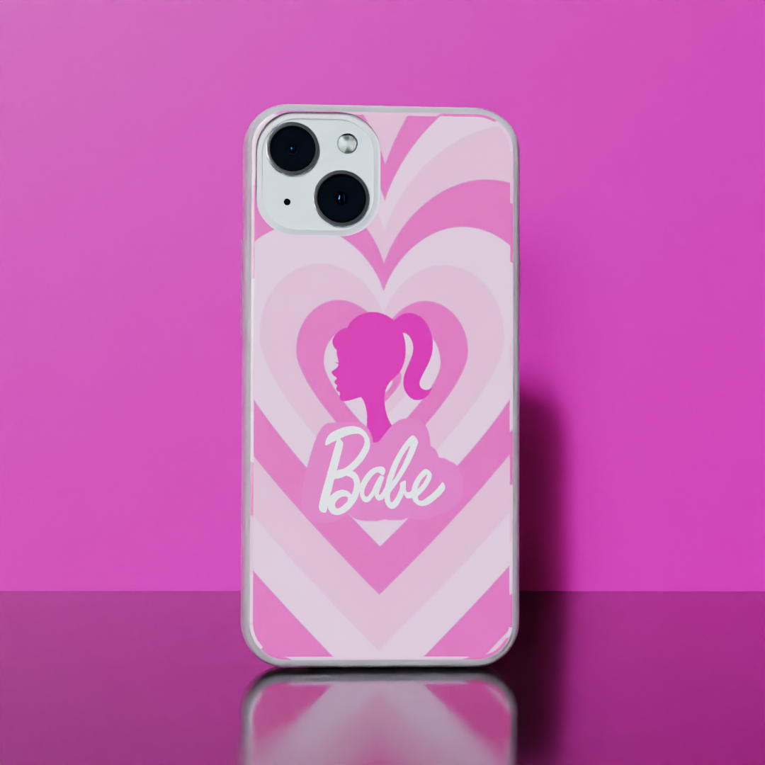 Babe Charm  - Soft Transparent Silicon Case