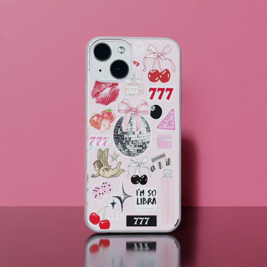 Blush Bloom  - Soft Transparent Silicon Case