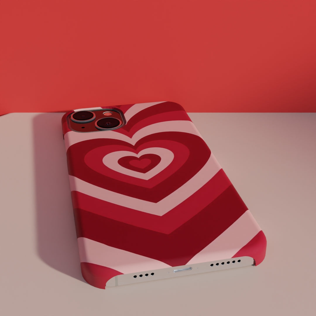 Hey Hearts - Matte Finished Phone case