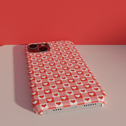 Puzzle Hearts - Matte Finished Phone case