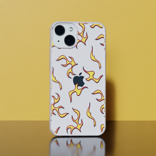 Chill Fire - Soft Transparent Silicon Case