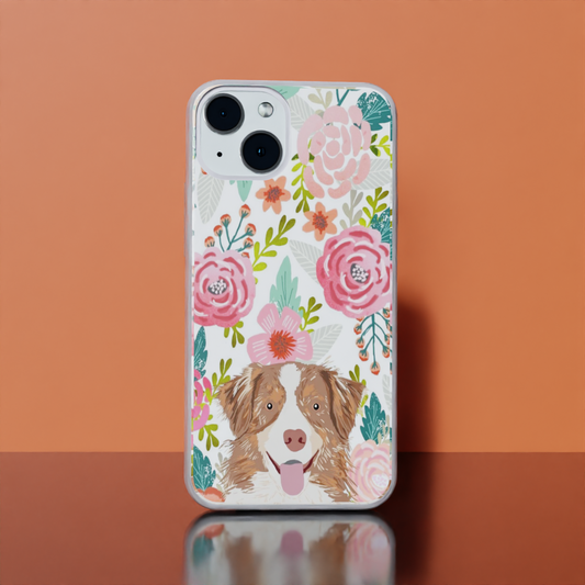 Fluffy Flora - Soft Transparent Silicon Case