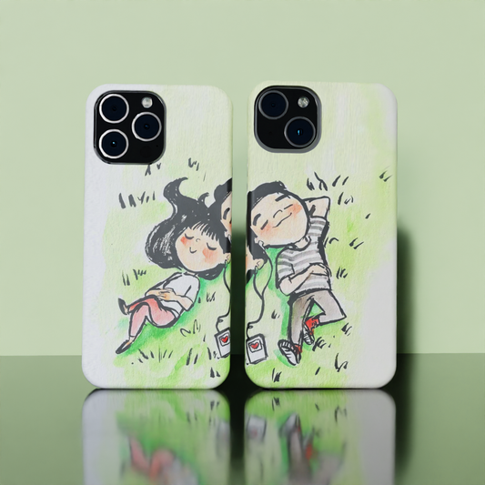 Music Lub Couple Case - Matte Finished Phone case