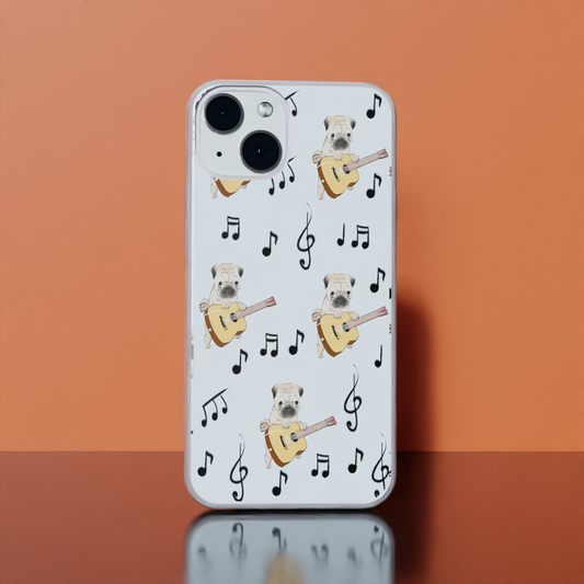 Music Mode On - Soft Transparent Silicon Case