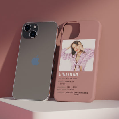 Olivia Vibes - Matte Finished Phone cases