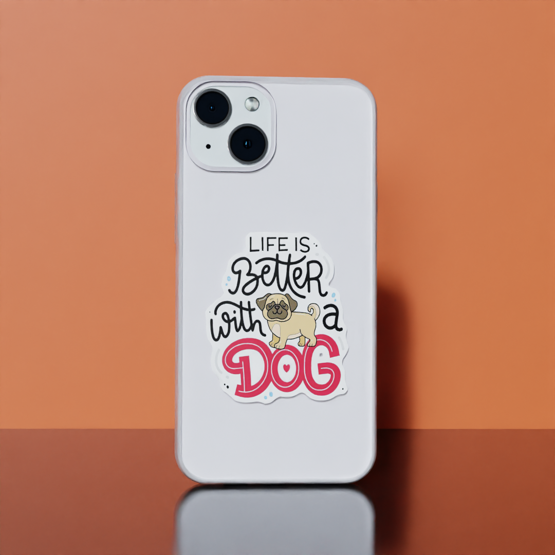 Paw-sitive Life - Soft Transparent Silicon Case