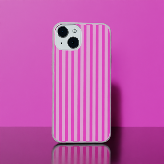 Pink Babe Bliss - Soft Transparent Silicon Case