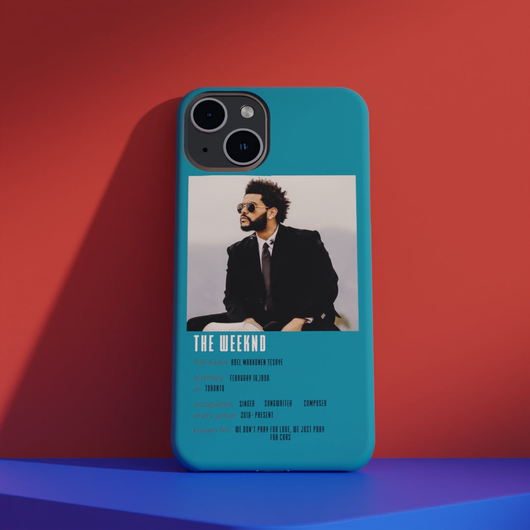 Special Edition - The Weeknd Matte Finished Phone cases