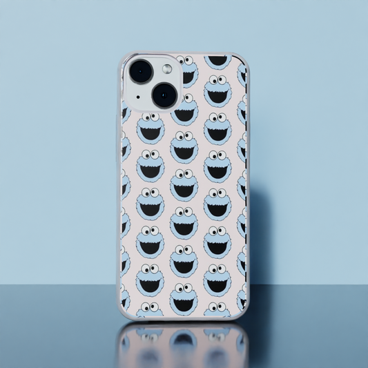 Sesame Cookie Monster  - Soft Transparent Silicon Case