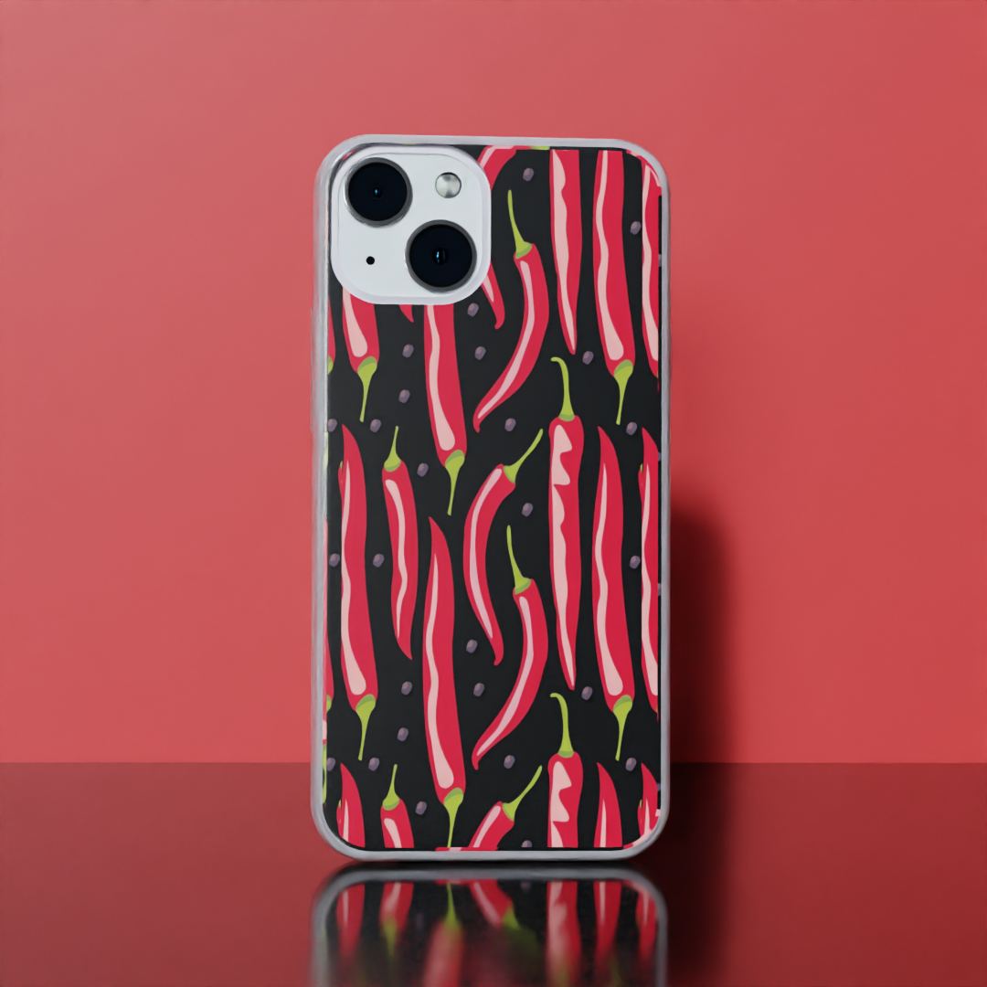 Spicy Chic  - Soft Transparent Silicon Case