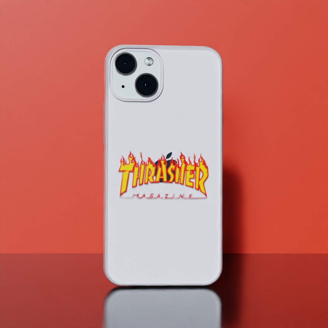 Thrasher  - Soft Transparent Silicon Case