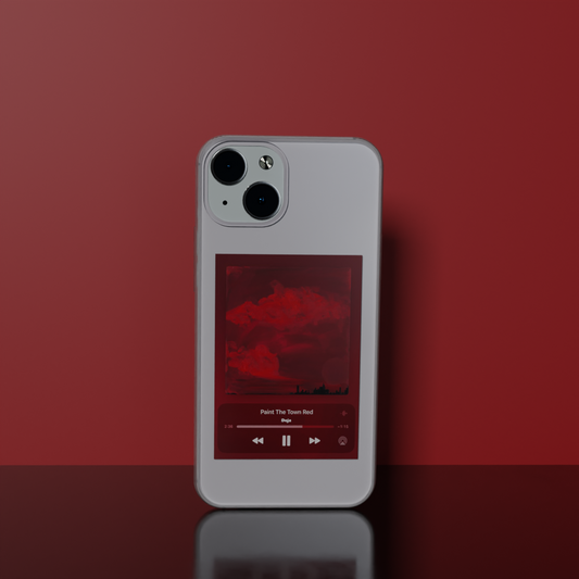 Paint The Town Red - Soft Transparent Silicon Case